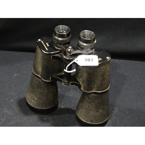 107 - A Large Pair Of 12x65 Binoculars