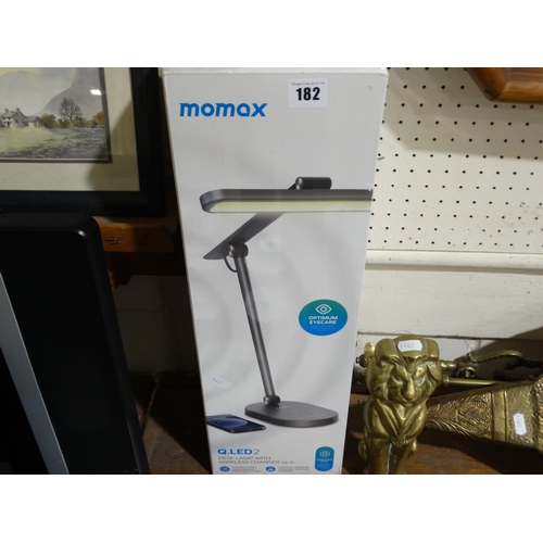 182 - A New And Boxed Desk Lamp With Wireless Charging