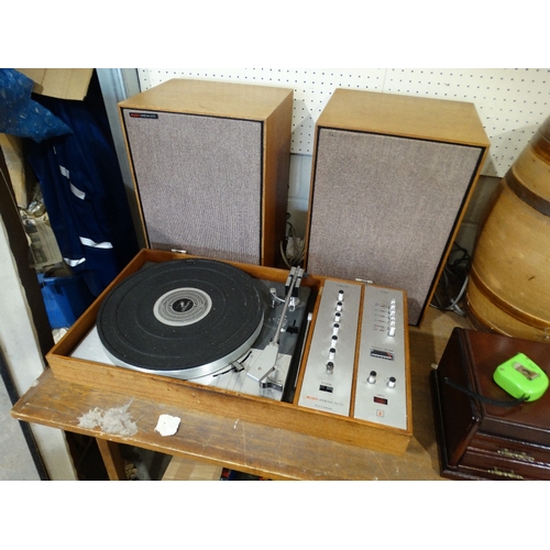 A Bush Arena Hi-Fi With B55 Lenco Speakers