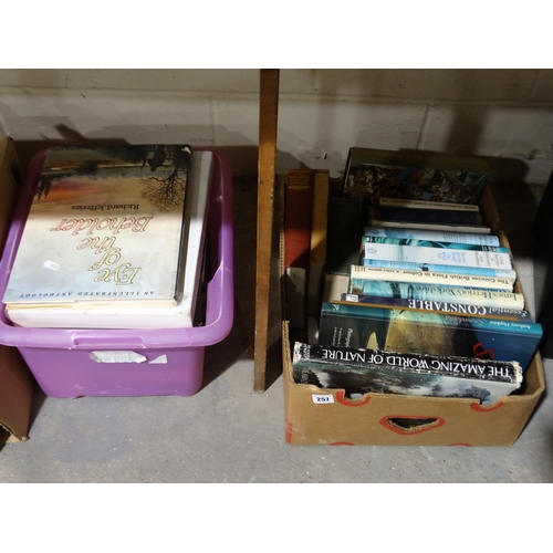 257 - Two Boxes Of Books