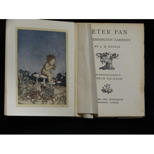 29 - A Peter Pan In Kensington Garden Book By J.M Barrie, With Twenty-Four Drawings By Arthur Rackham