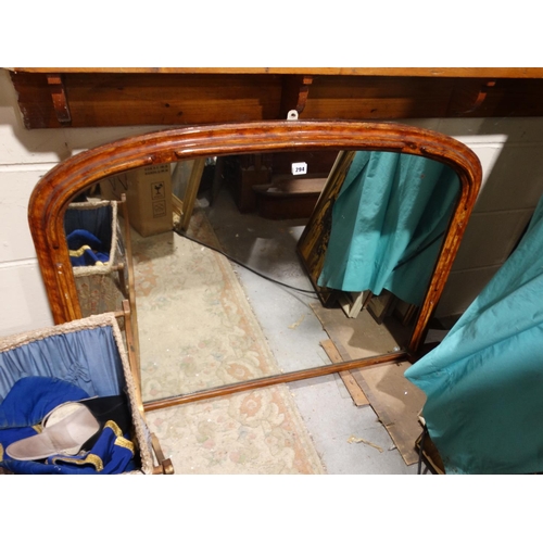 294 - A Large Mantel Mirror