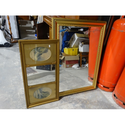 310 - Two Gilt Framed Mirrors