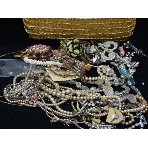 20 - A Box Of Costume Jewellery