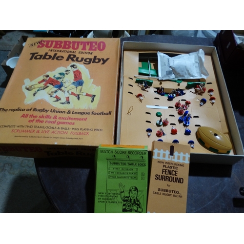 226 - A Boxed Subbuteo Table Rugby Game