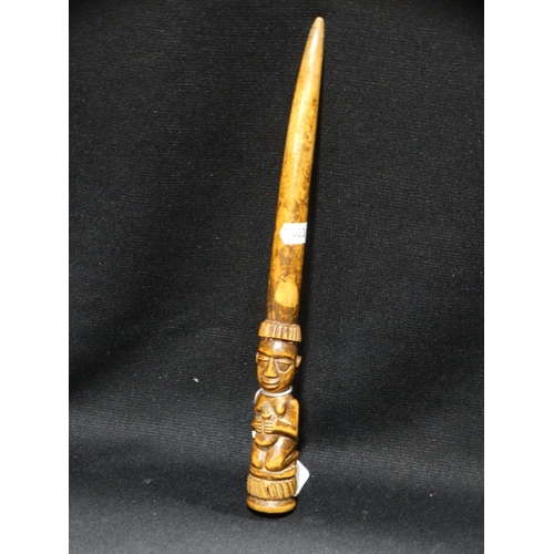 30 - An African Carved Wooden 