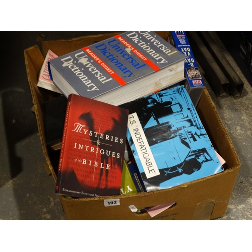 192 - A Box Of Books