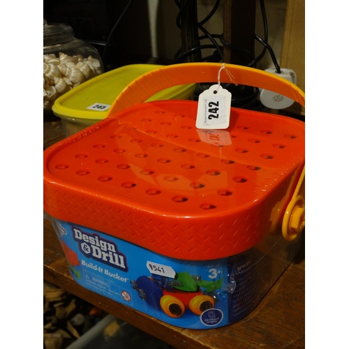 242 - A New And Sealed Build It Bucket