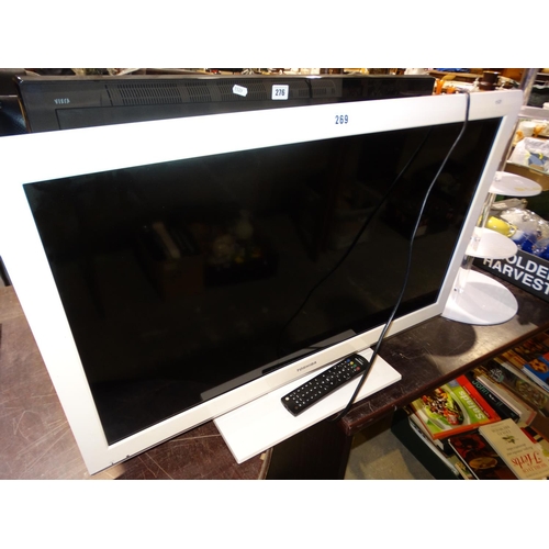 269 - A Toshiba Flat Screen Tv, 31inch