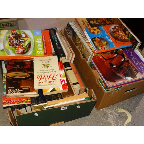 282 - Two Boxes Of Books