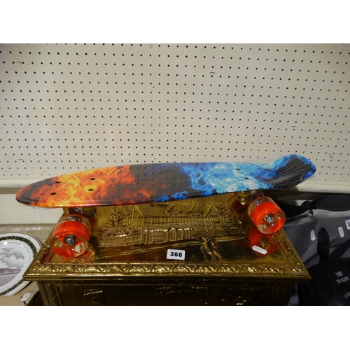 367 - A New And Boxed 22inch Skateboard With Light up Wheels