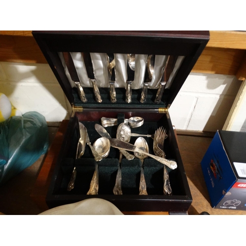 381 - Two Mid Century Canteens Of Cutlery