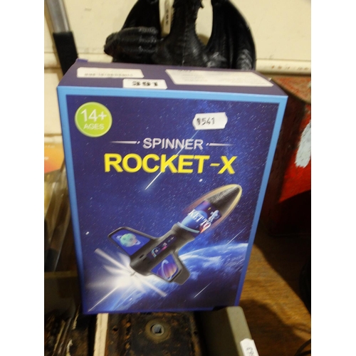 391 - A New And Boxed Spinner Rocket