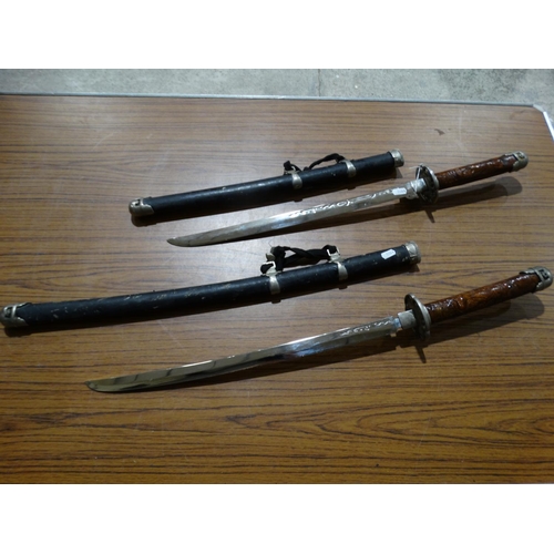 410 - Two Replica Samurai Swords