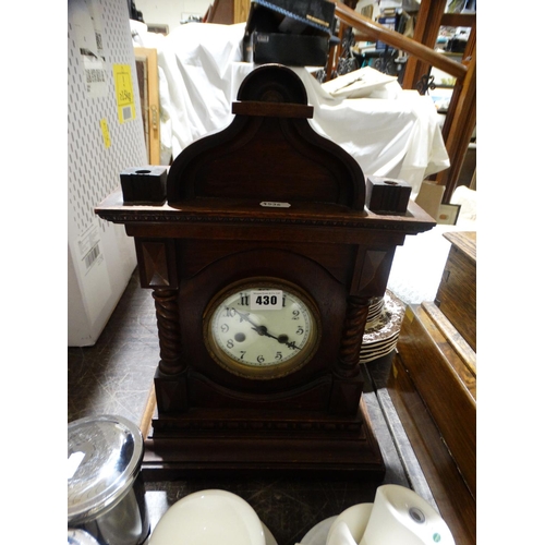 430 - An Edwardian Mantle Clock