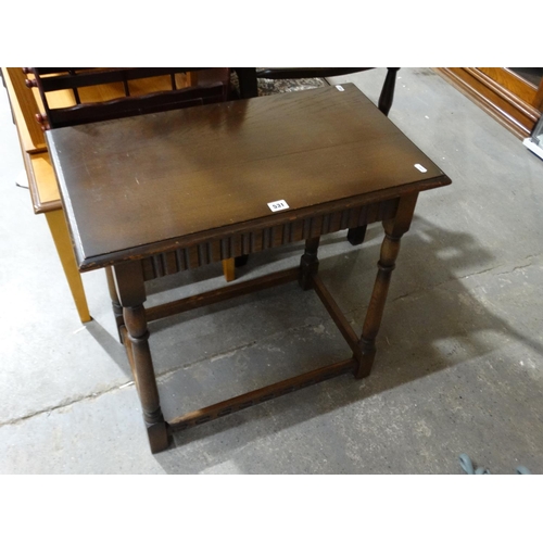 531 - A Polished Oak Occasional Table