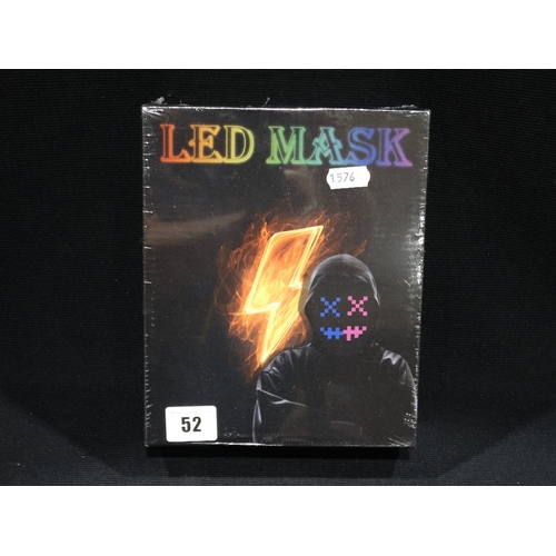 52 - A New & Boxed Led Mask