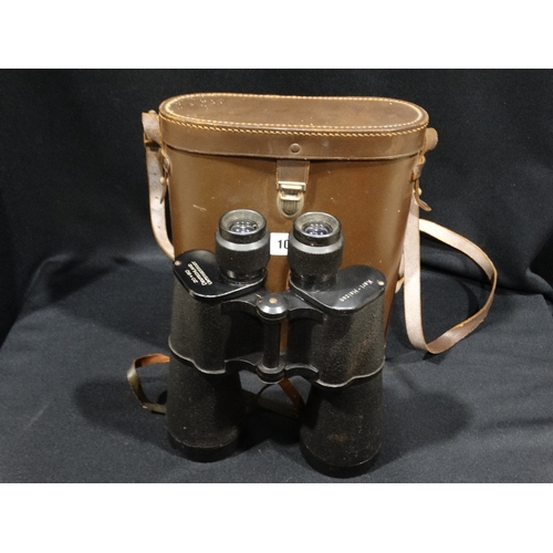 104 - A Cased Pair Of 2nd World War German Submarine Binoculars