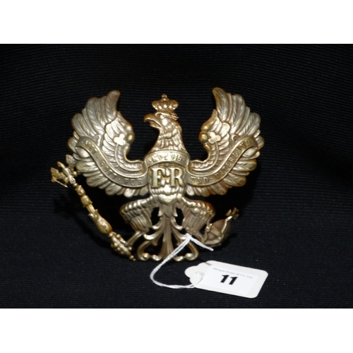 11 - A Prussian Pickelhaube Plate