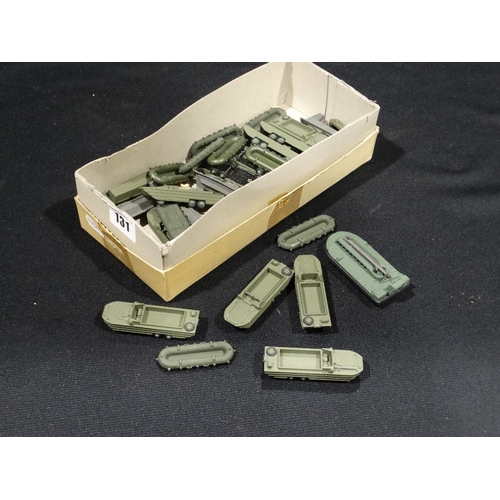 131 - A Qty Of Roskopf Military Toy Vehicles