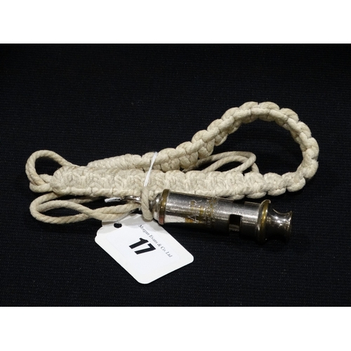 17 - An ARP Whistle On Lanyard