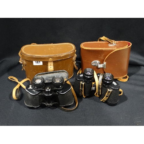 181 - Two Pairs Of German Binoculars