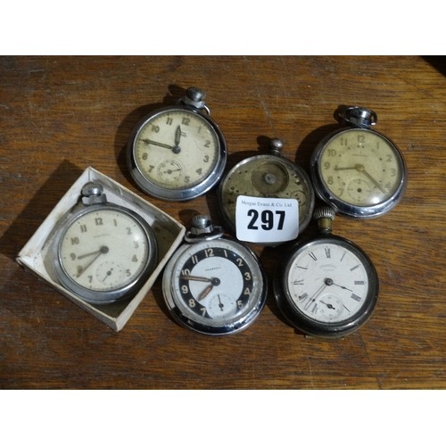 297 - A Bag Of Mixed Pocket Watches