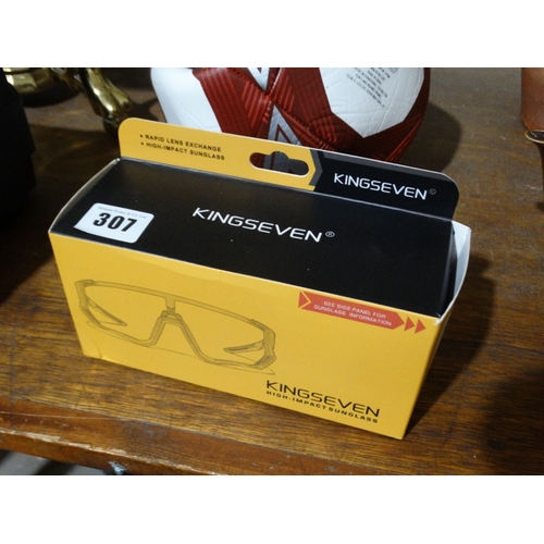 307 - A Pair Of New & Boxed High Impact Sun Glasses