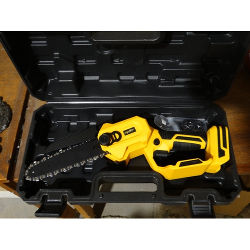 310 - A New & Boxed Cordless Chainsaw