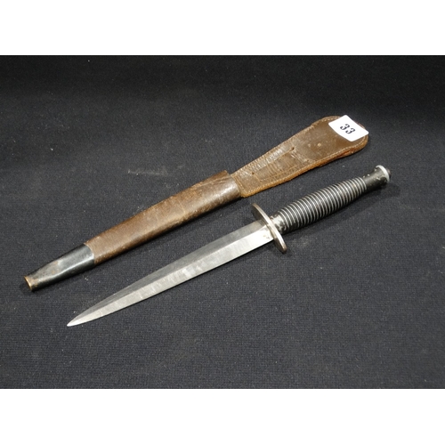 33 - A 2nd World War British SAS Dagger