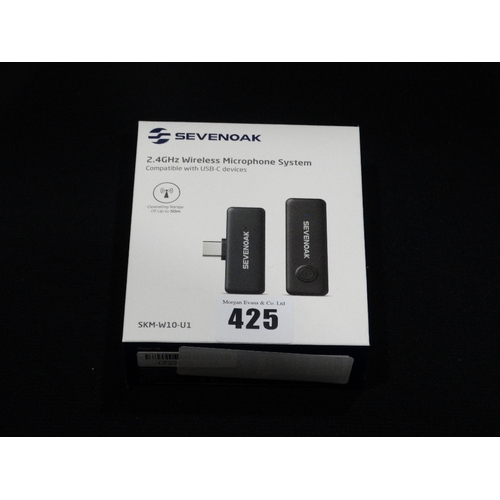 425 - A New & Boxed Wireless Microphone System