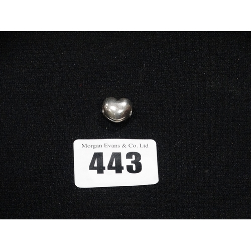 443 - A Pandora Silver Bracelet Charm