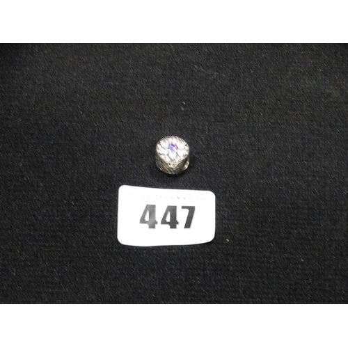 447 - A Pandora Silver Bracelet Charm