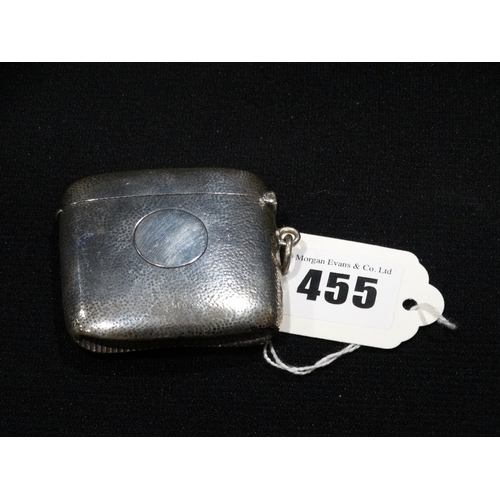 455 - A Birmingham Silver Vesta Case