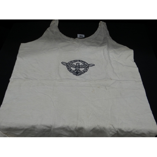 64 - A 2nd World War German Sports Vest