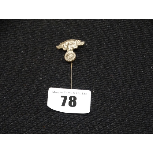 78 - A 2nd World War German Motor Corps Eagle Stick Pin