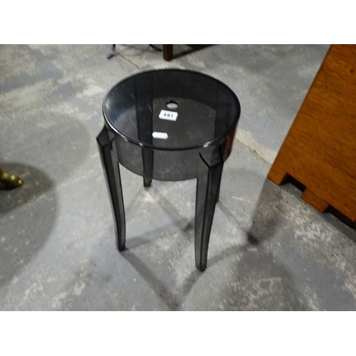 A Retro Kartell, Charles Ghost Four Legged Stool