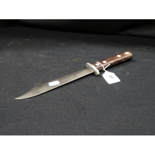 53 - A Replica 2nd World War Fighting Knife