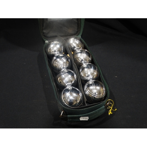 31 - A Cased Set Of Boules