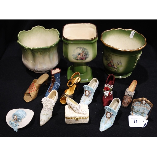 A Qty Of Novelty Shoe Ornaments Etc