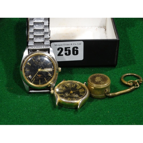 Two Vintage Wrist Watches Etc