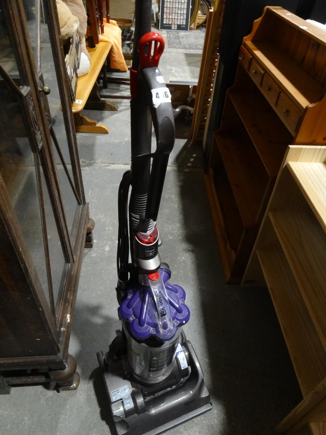 A Dyson Upright Vacuum Cleaner