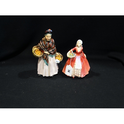 14 - Two Royal Doulton Figures, 