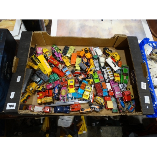 188 - A Box Of Die- Cast Model Cars