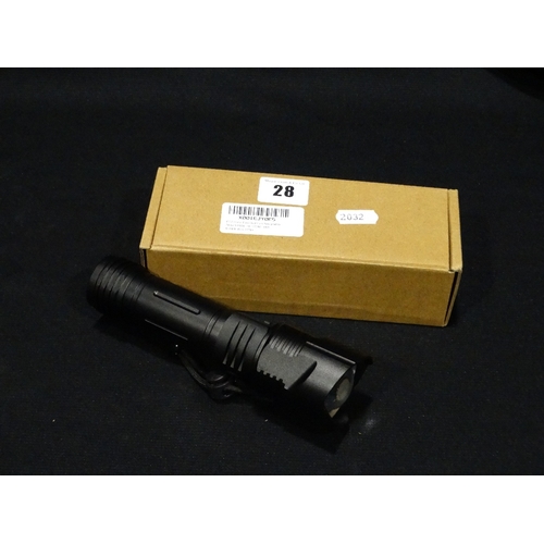 28 - A New & Boxed Led Flash Light