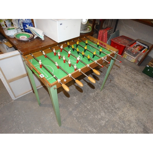 A Vintage Table Football Game