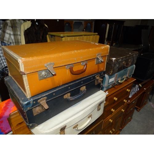 Three Vintage Travel Cases