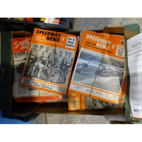 143 - An Extensive & Unique Single Owner Collection Of Speedway Related Items To Include Books, Dating Bac... 