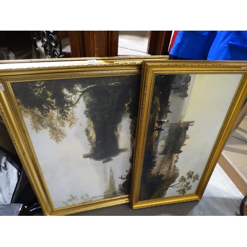 Two Gilt Framed Turner Prints
