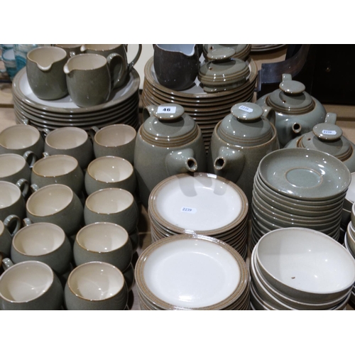 46 - A Large Qty Of Denby Stoneware Tea And Dinner Ware